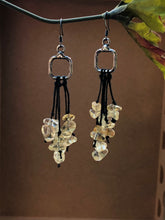 Load image into Gallery viewer, Quartz Dangle Earrings
