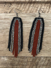 Load image into Gallery viewer, Beaded Fringe Earrings
